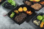 556 Open Noodle Chicken And Fruit Tray Scene 01