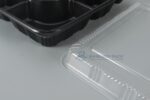 8305 Black Base And Clear Lid Edge Detail