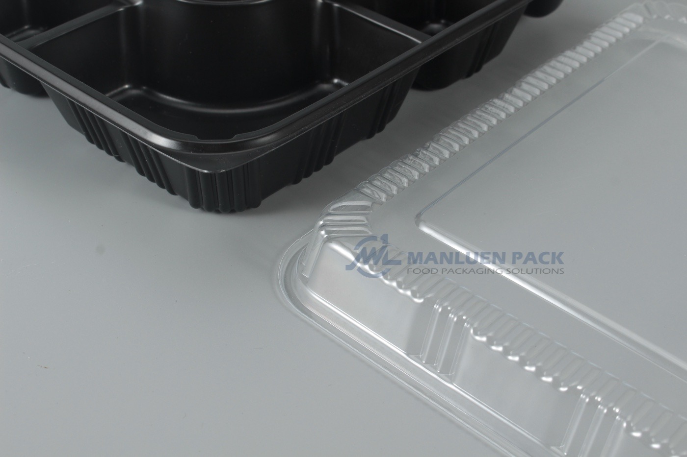 8305 Black Base And Clear Lid Edge Detail
