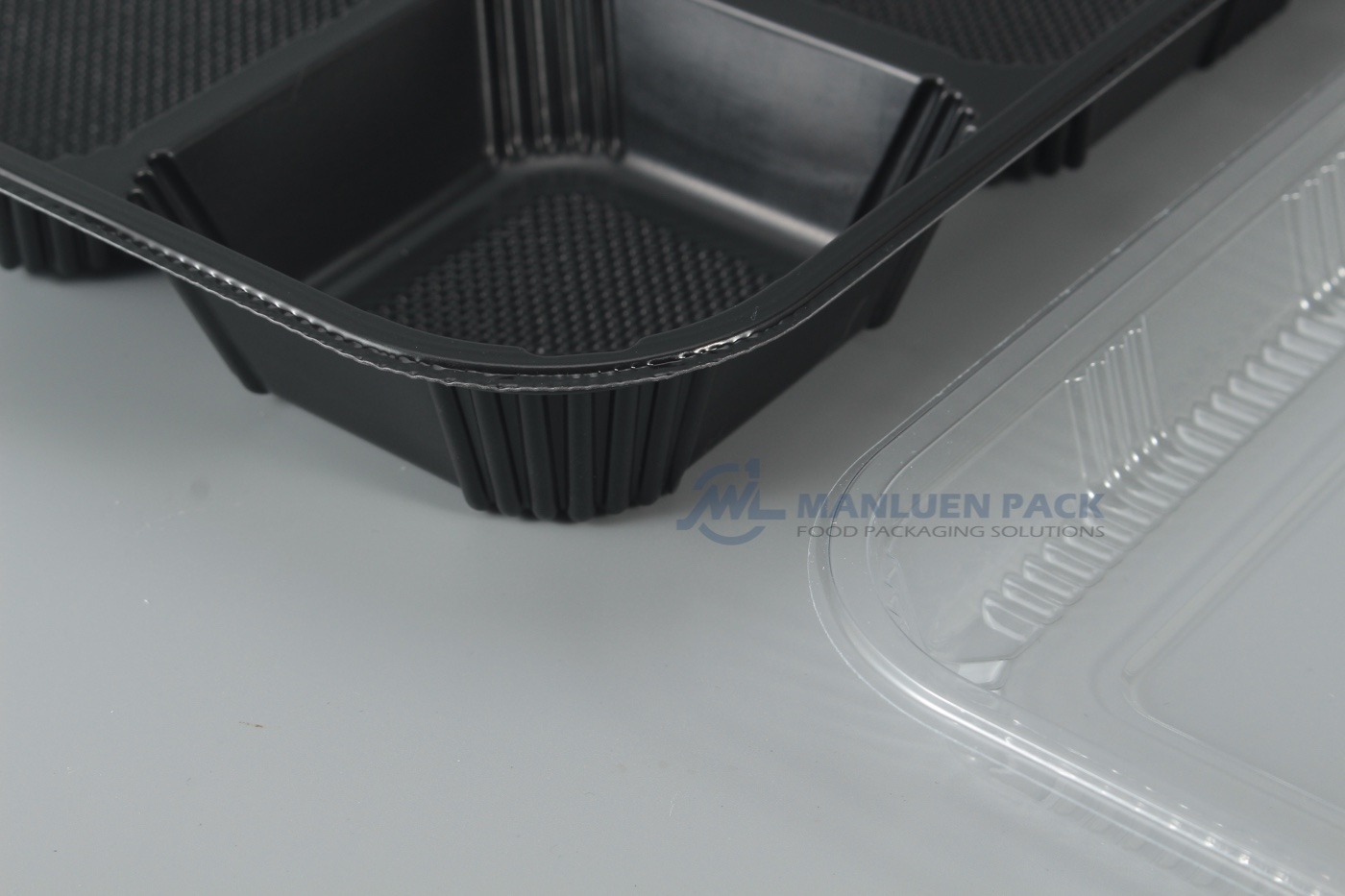 8307 Black Base And Clear Lid Edge Detail