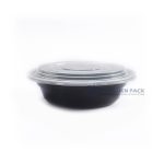 Wl 718 Manluen Restaurant Round Plastic Lunch Bowls Container