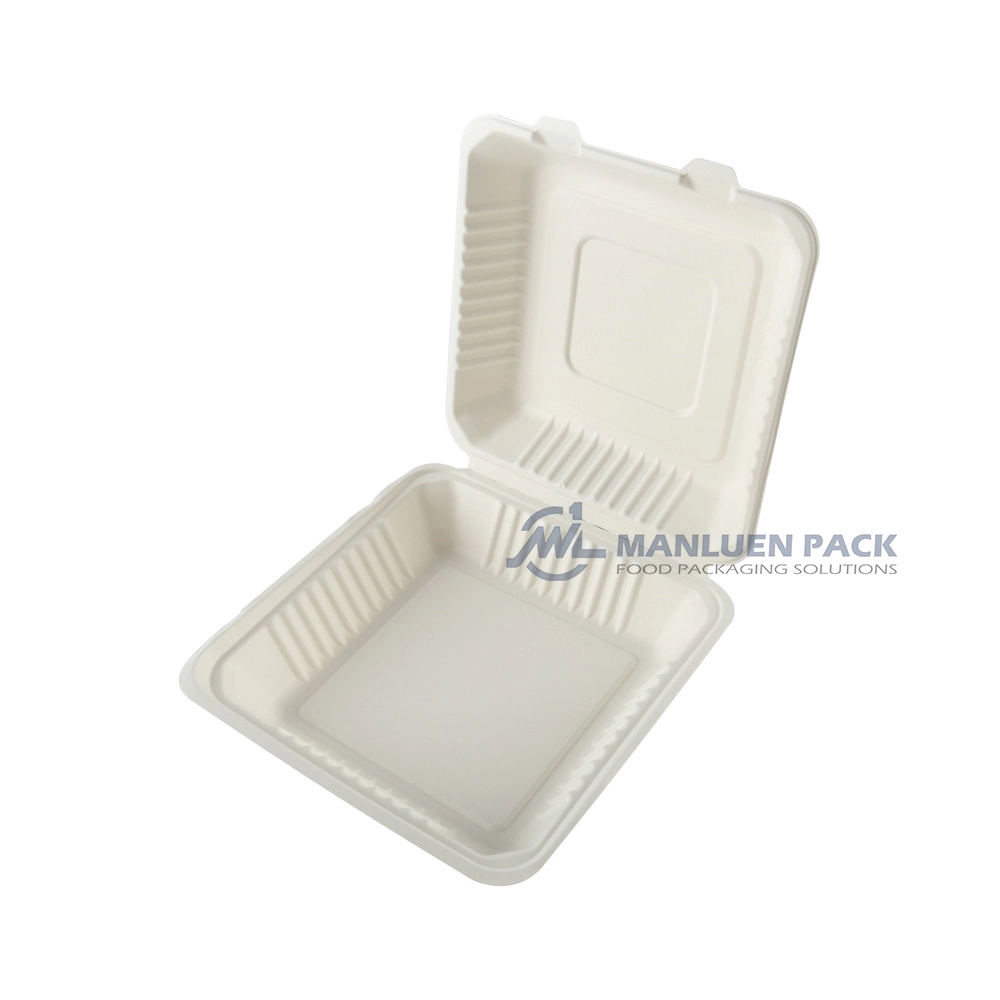 Wl Bg81 Manluen To Go Clamshell Package Containers