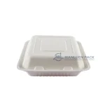 Wl Bg93 Manluen 3 Compartment Takeout Clamshell Containers
