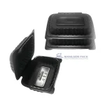 Wl P96 Manluen Black Clamshell Plastic Container