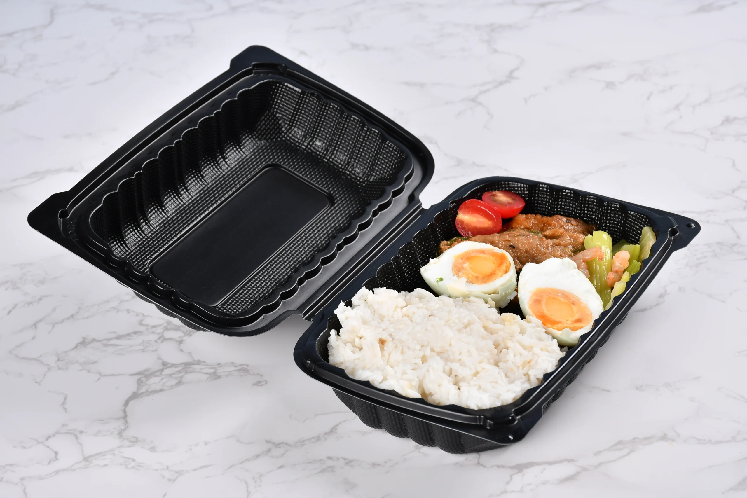 Wl P96 Manluen Disposable Takeout Clamshell Containers