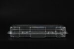 Cm 004 Closed Clear Clamshell Container Front Side View