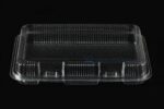 Cm 004 Closed Clear Clamshell Container Front View
