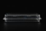 Cm 004 Closed Clear Clamshell Container Side View