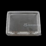 Cm 005 Clear Plastic Clamshell Container Top View 02
