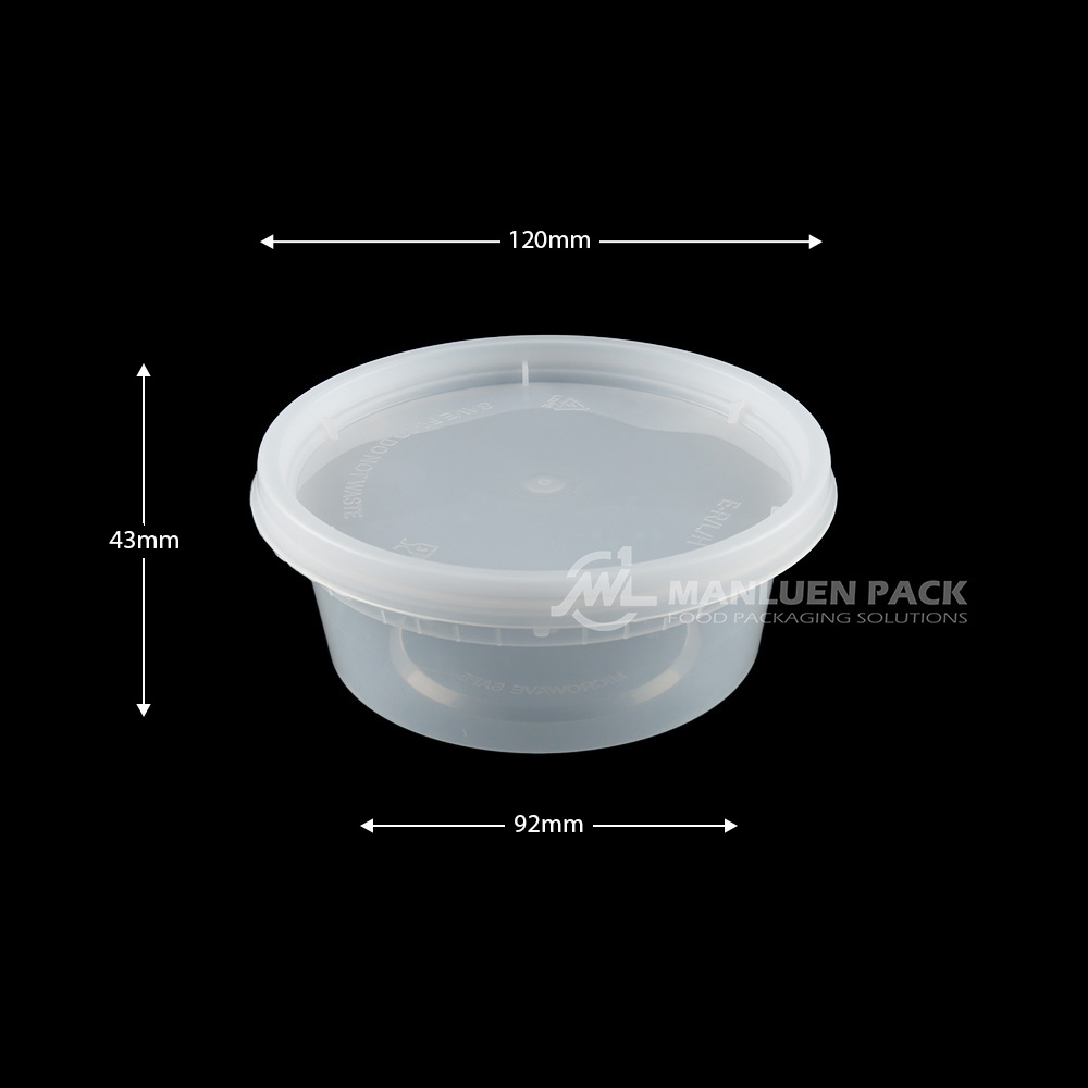 E 8 Manluen 8 Oz Soup Containers