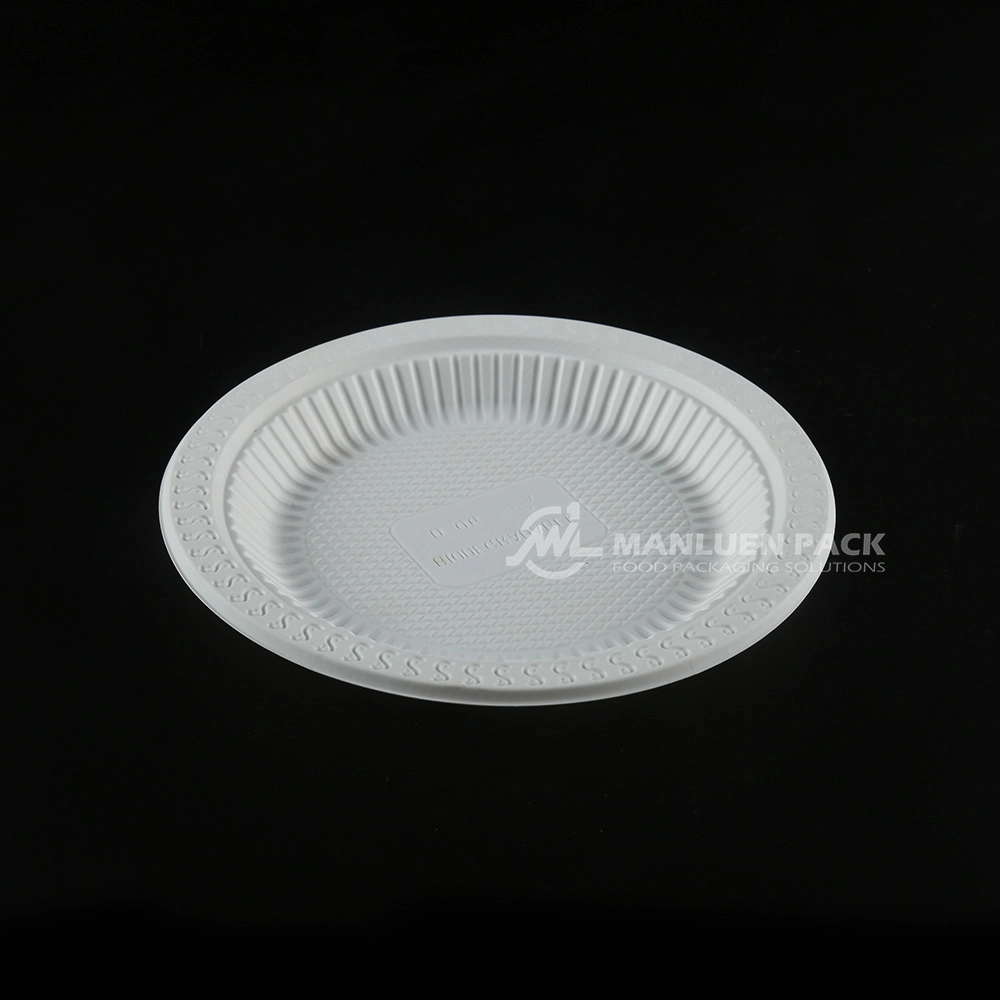 D 061 Manluen 6 Inch Disposable Plastic Plates