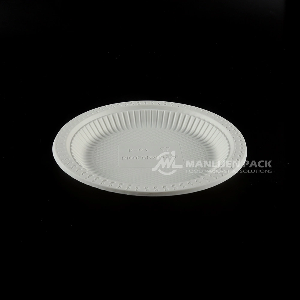 D 071 Manluen 7 Inch Cake Plastic Plates