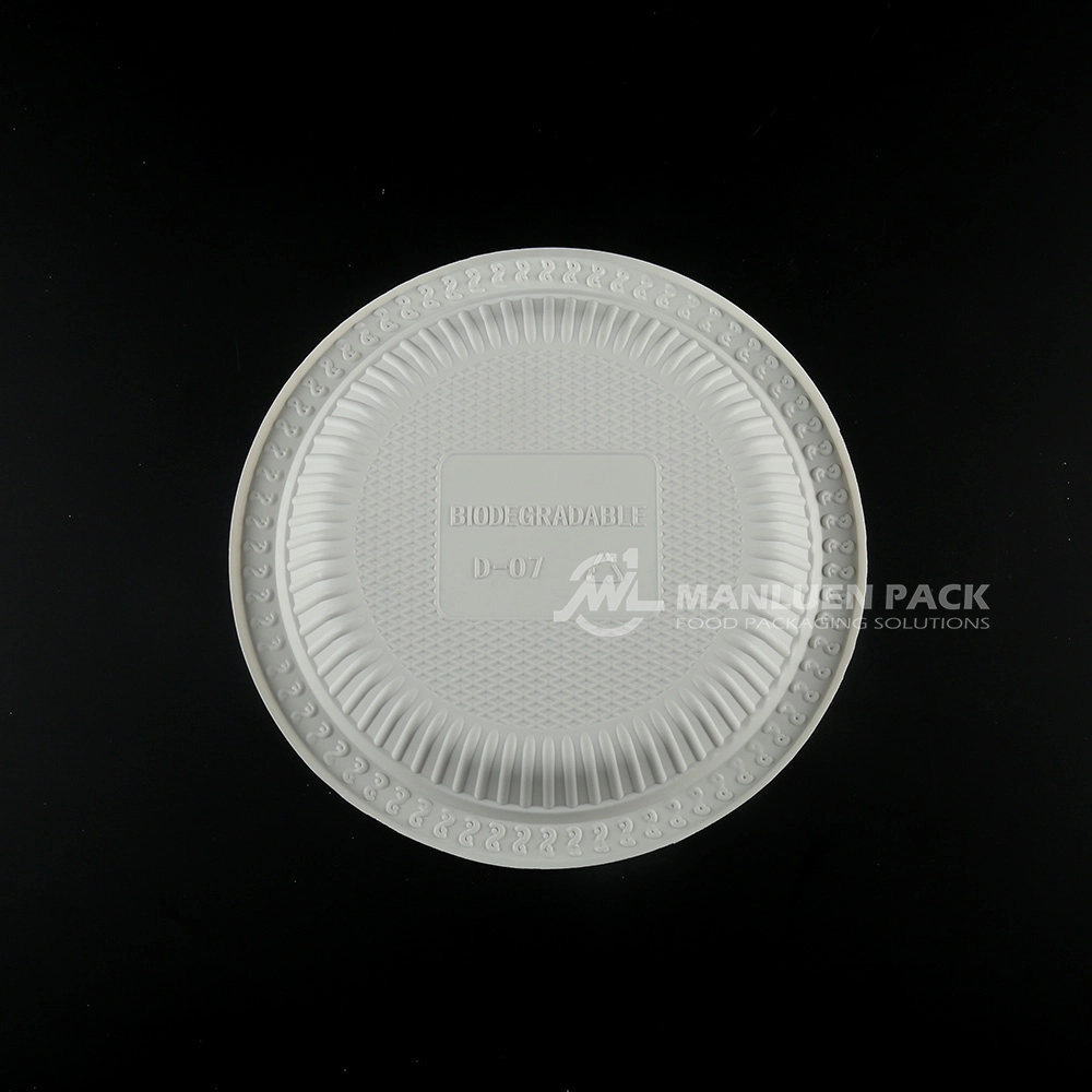 D 071 Manluen 7 Inch Nice Plastic Plates