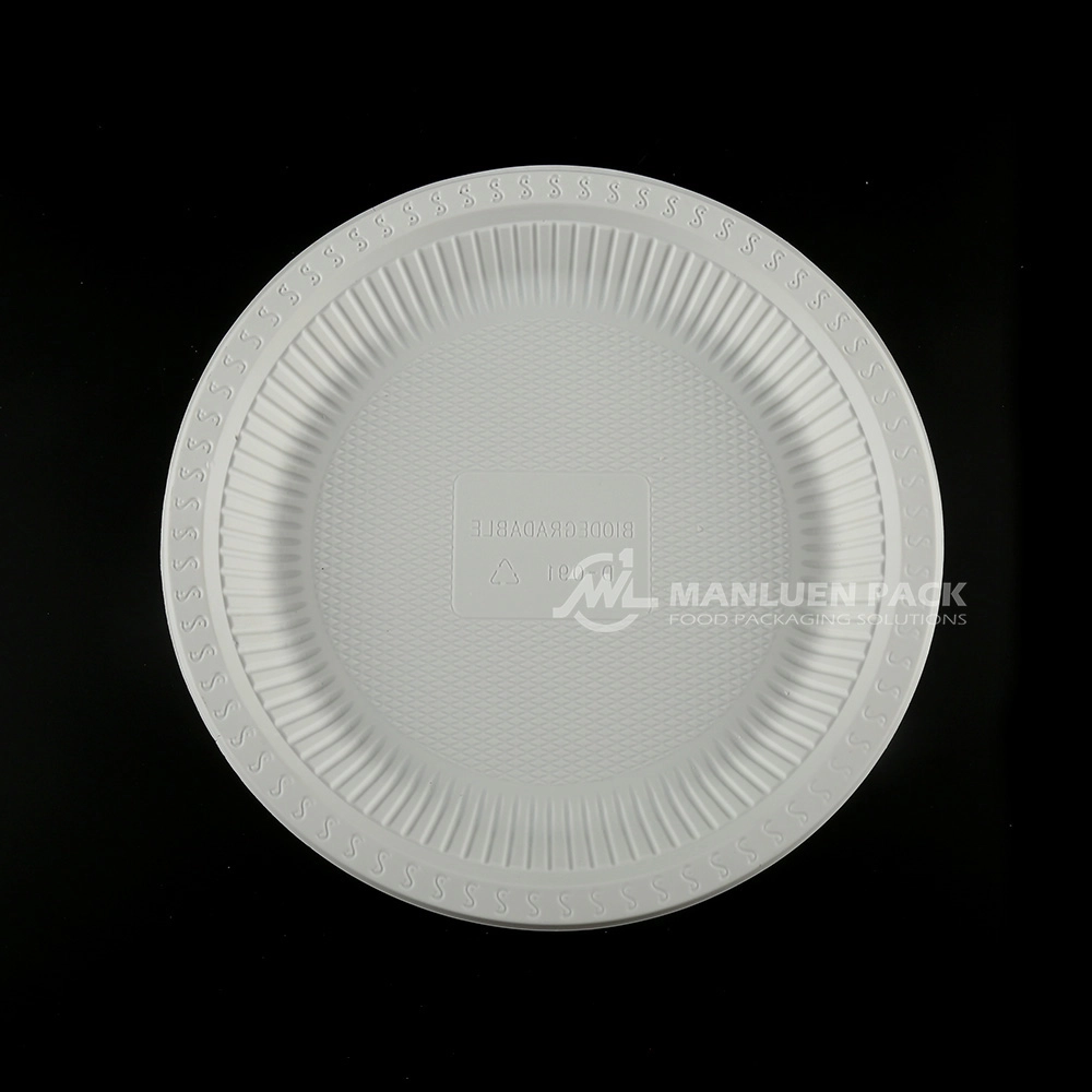 D 091 Manluen 9 Inch Plastic Plates