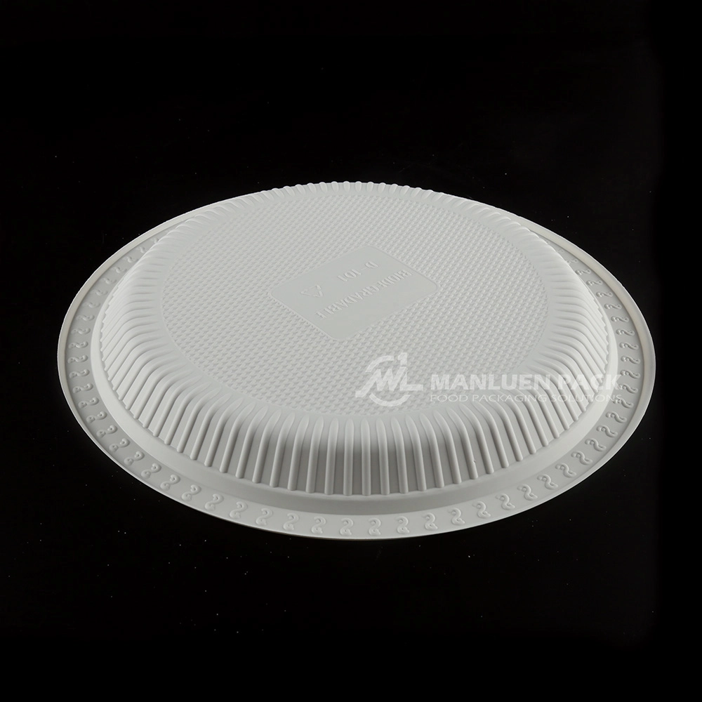 D 101 Manluen 10 Inch Disposable Plastic Plates