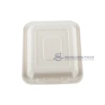 Wl Bg83 Manluen Takeout Bagasse Clamshell Containers