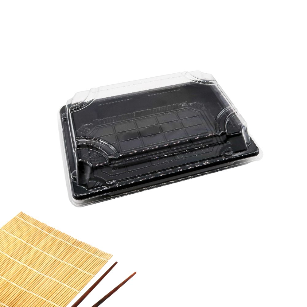 Wl 03 Manluen Disposable Sushi Trays With Lid