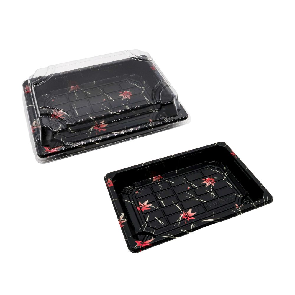 Wl 03 Manluen Sushi Bamboo Box With Lid