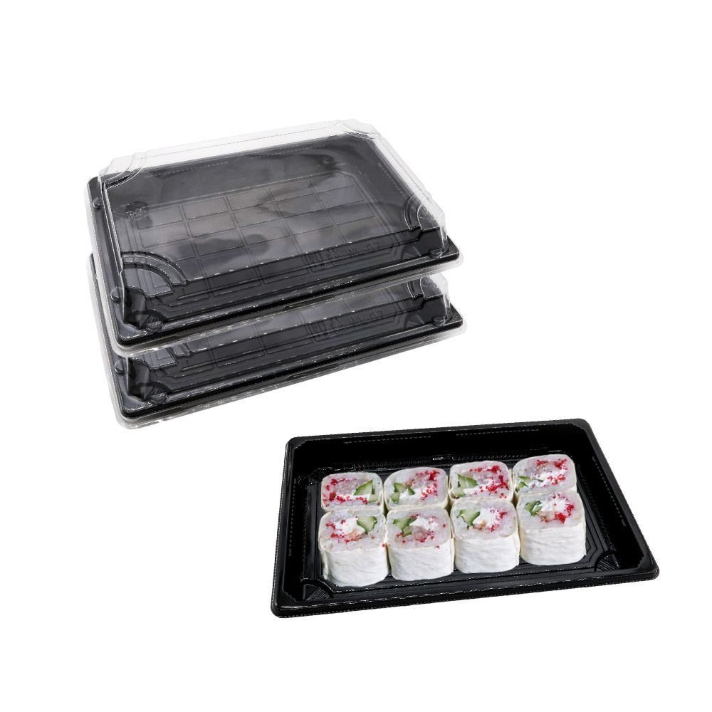 Wl 07 Manluen Sushi Tray Black