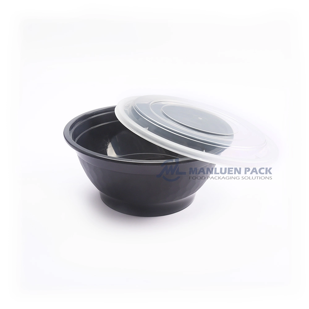 Wl 38 Manluen Plastic Round Food Container