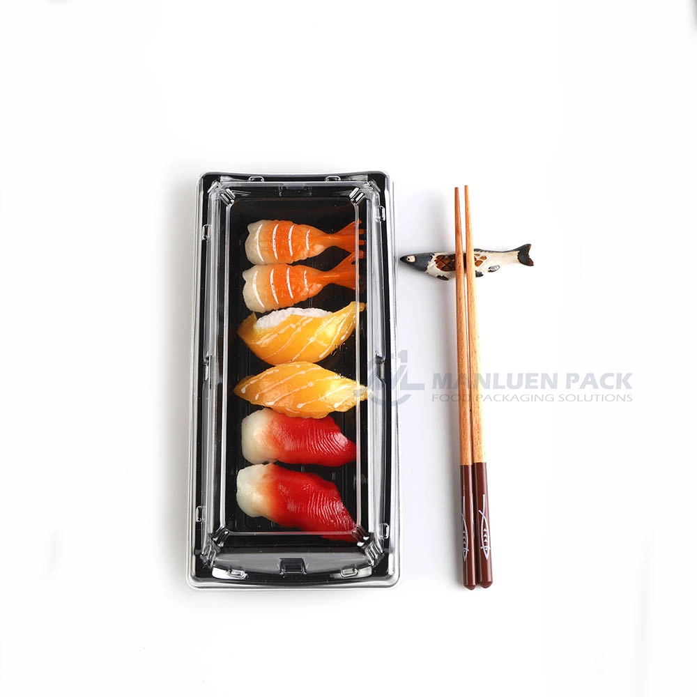 Wl B01 Manluen Sushi Plastic Containers