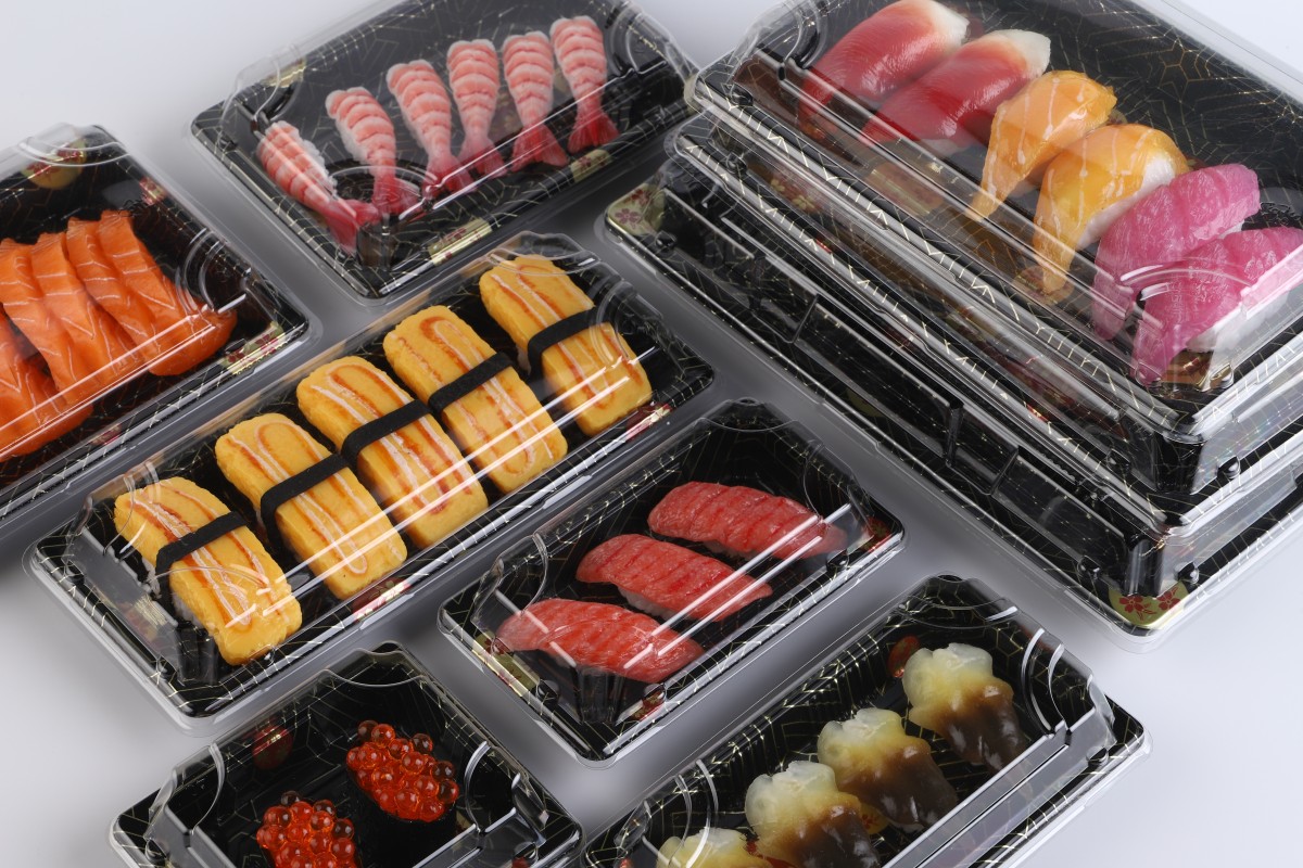 Wl B03 Reusable Disposable Sushi Container Sushi Box