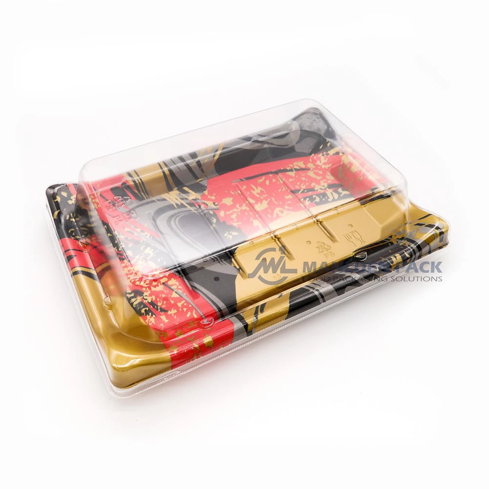 Wl B05 Manluen Food Container Tray Sushi Box