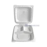 Wl P93 Manluen Hot Food Clamshell Container