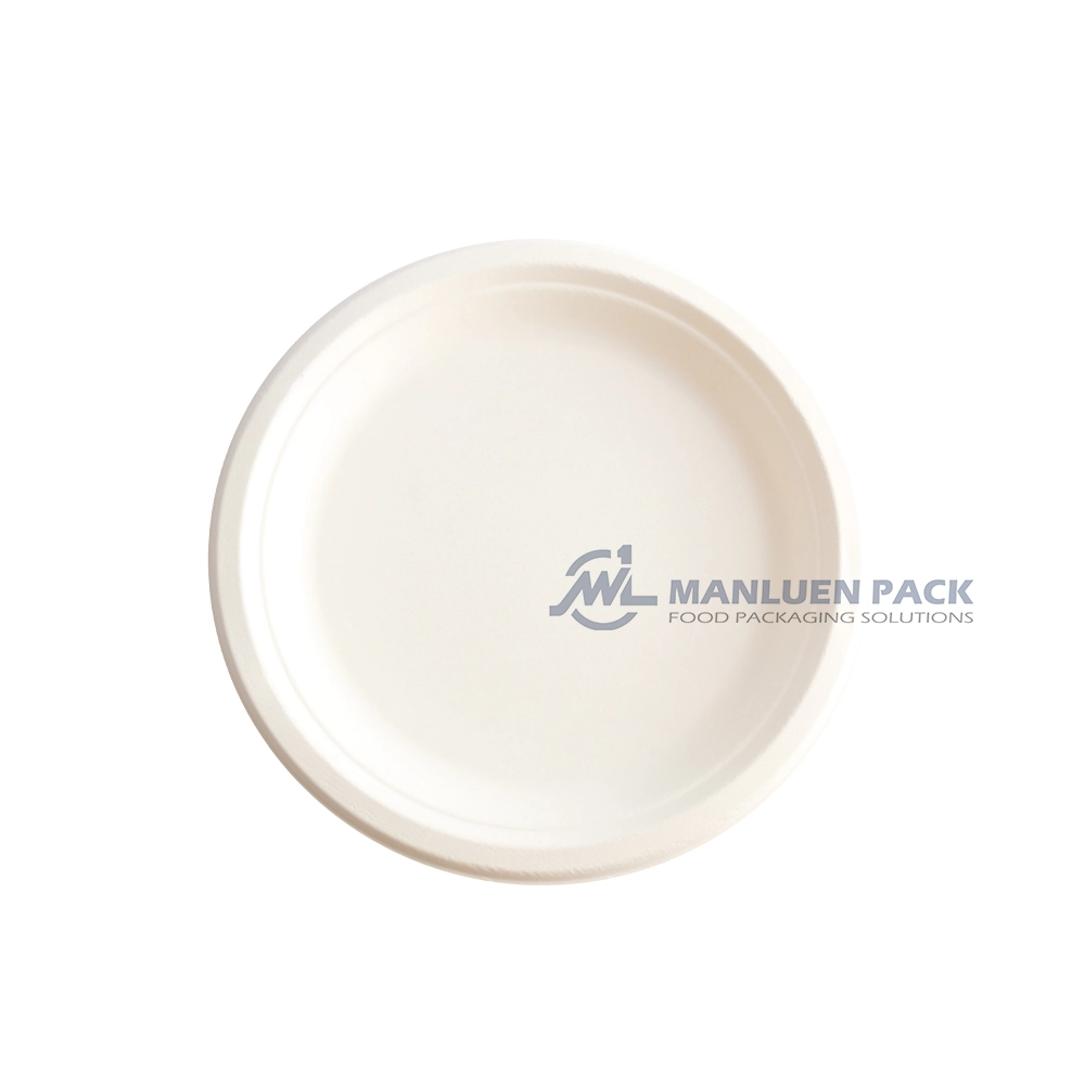 P 011 Manluen 10 Inch Bagasse Plates