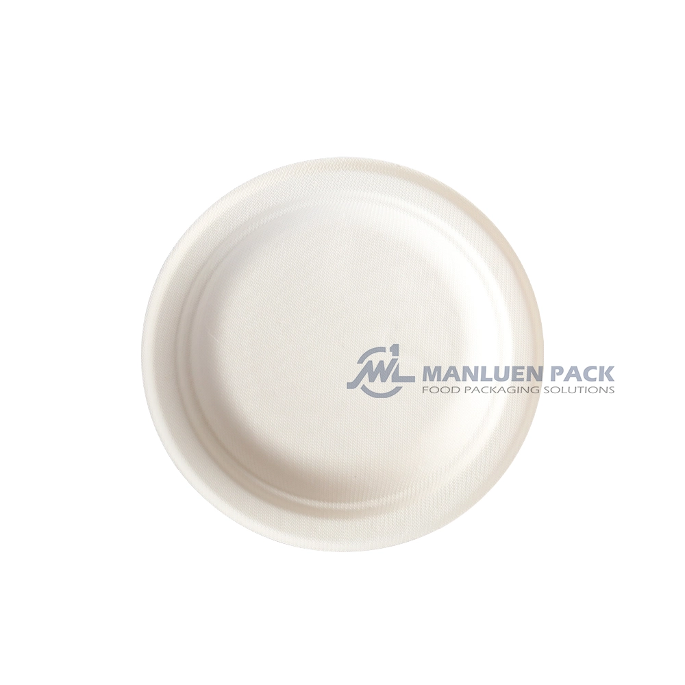 P 008 Manluen 6 Inch Paper Bagasse Plates