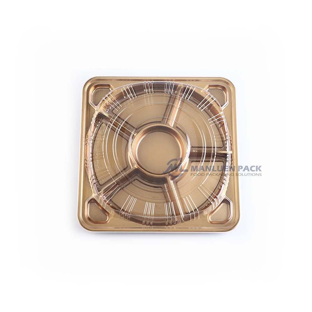 Ks65 Manluen Sushi Party Tray With Lid