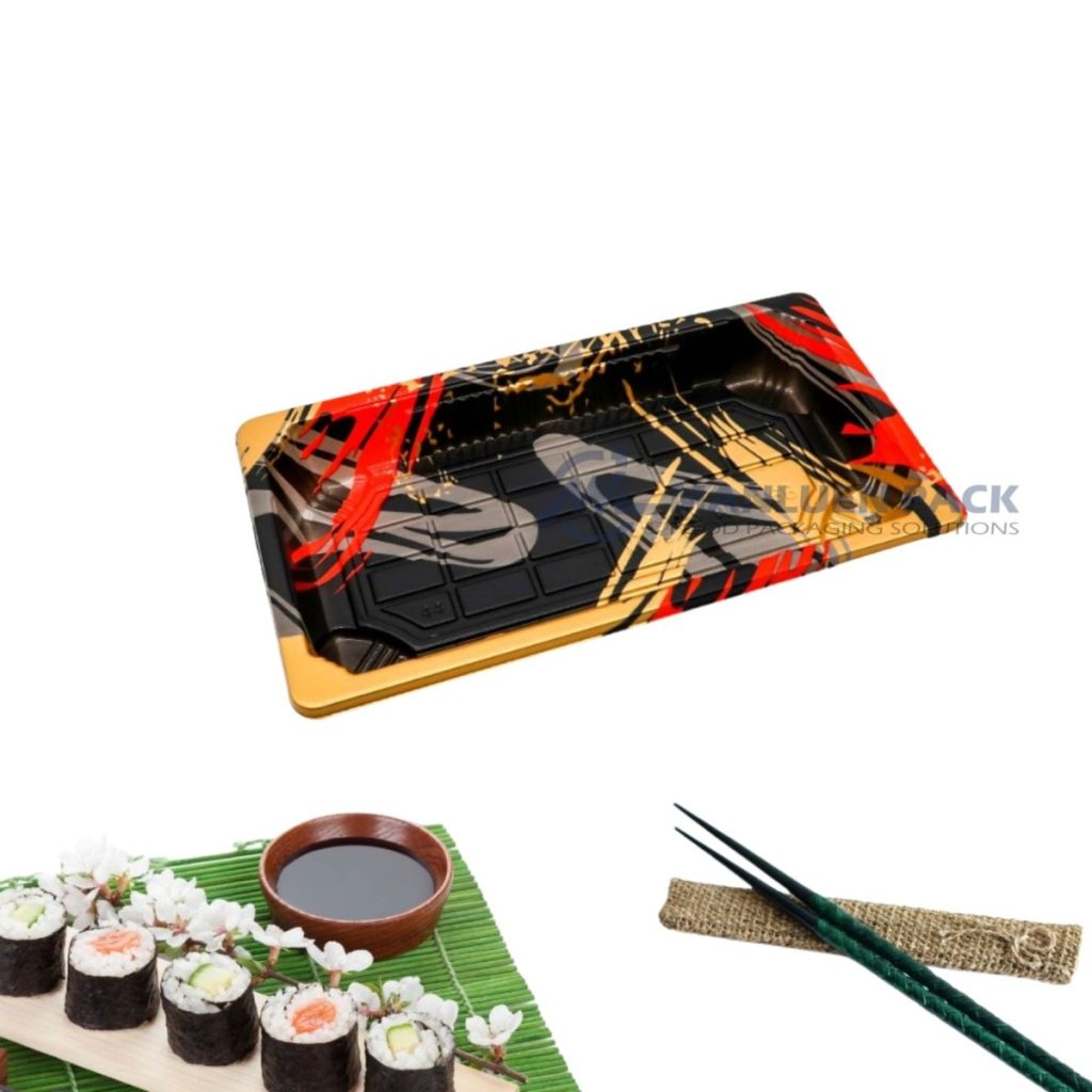 Wl 0.6 Manluen Rectangular Sushi Tray