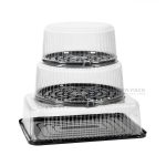 Wl 026 Manluen Clear Plastic Cake Container