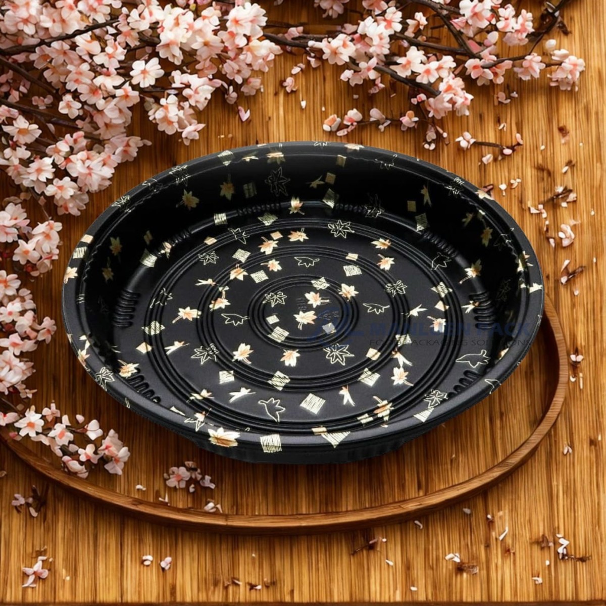 Wl 61 Manluen Round Sushi Tray