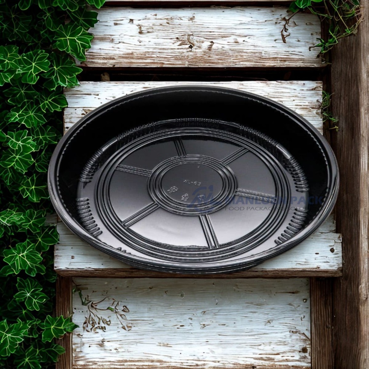 Wl 63 Manluen Fresh Sushi Round Tray