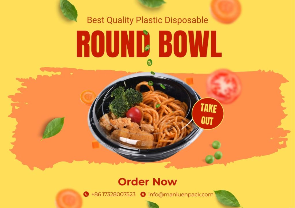 Wl 700 Manluen Plastic Bowls