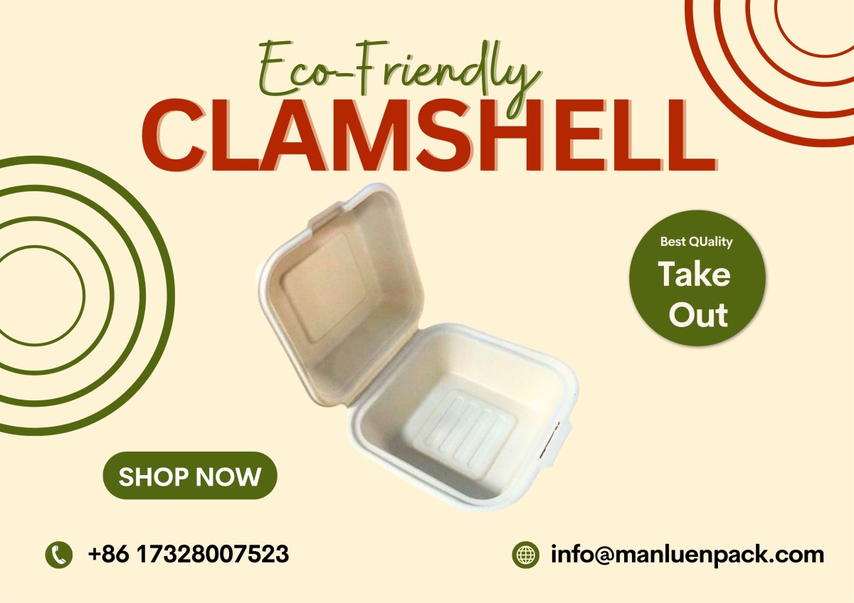 Wl P61 Manluen Clamshell To Go Containers