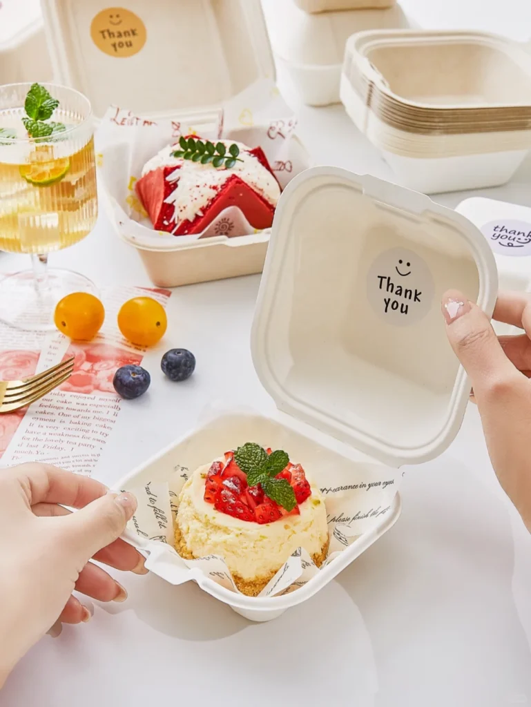 Wl P61 Manluen Eco Friendly Take Out Containers