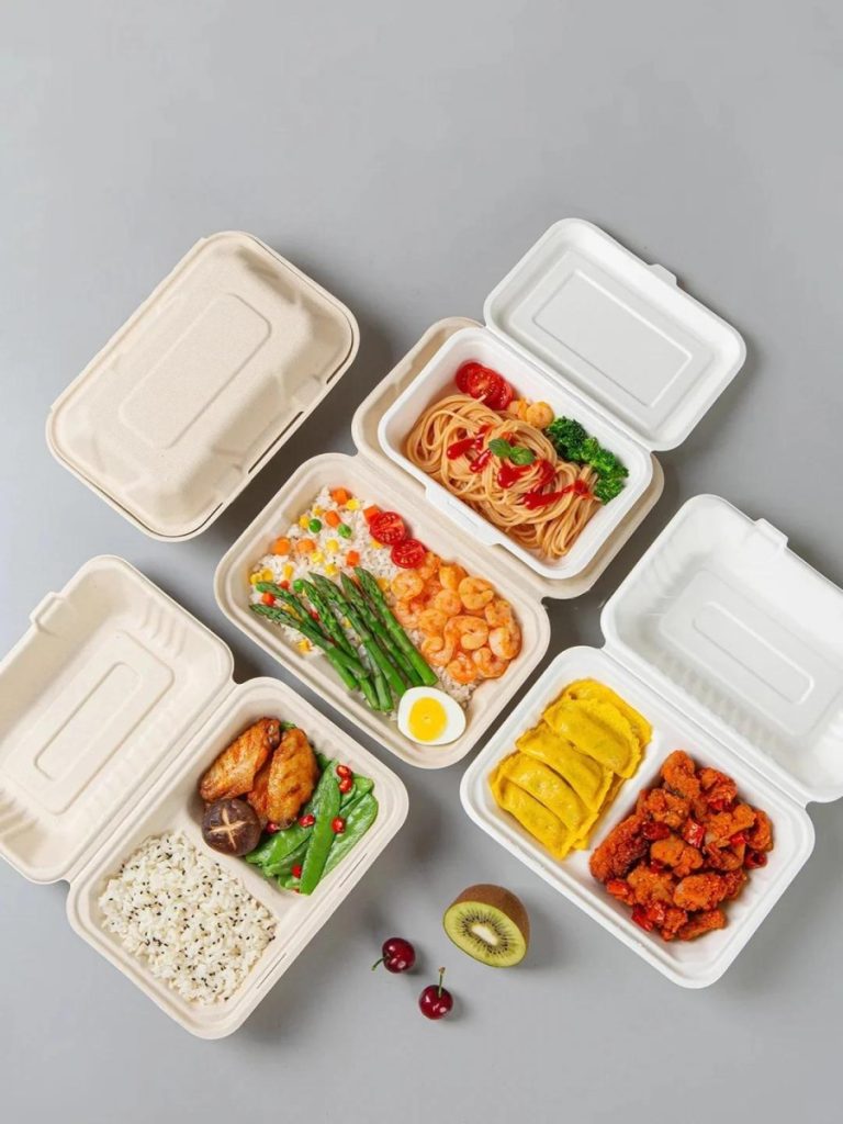 Wl P81 Manluen Eco Friendly Take Out Containers