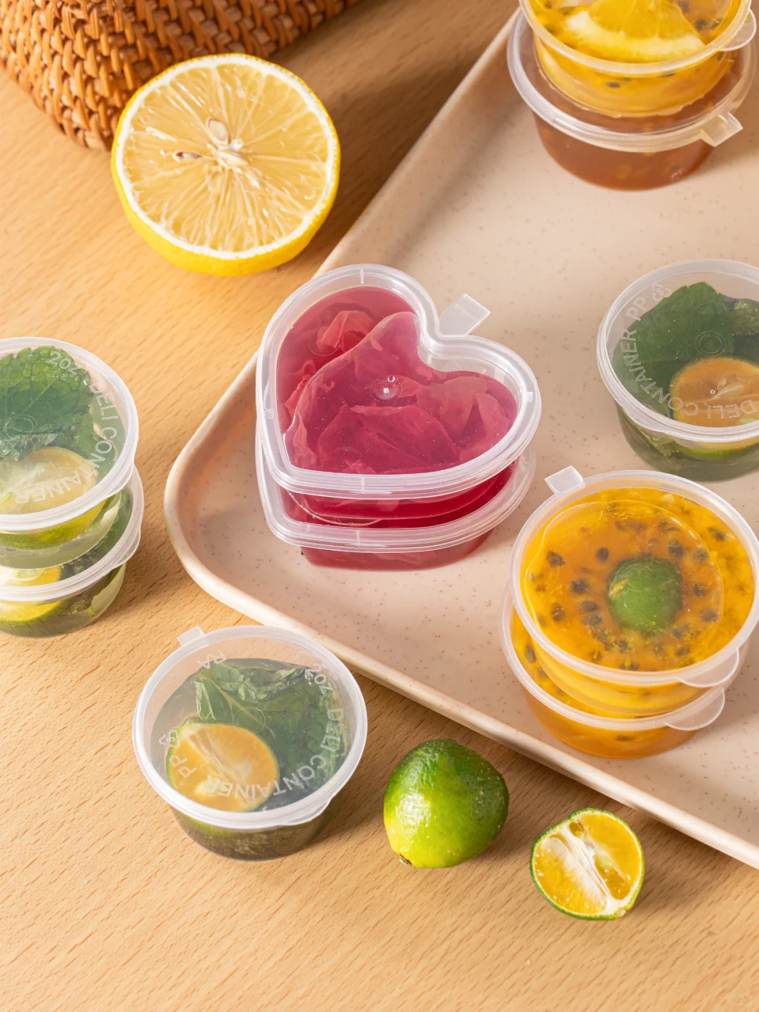 1oz Manluen Sauce Container With Lid