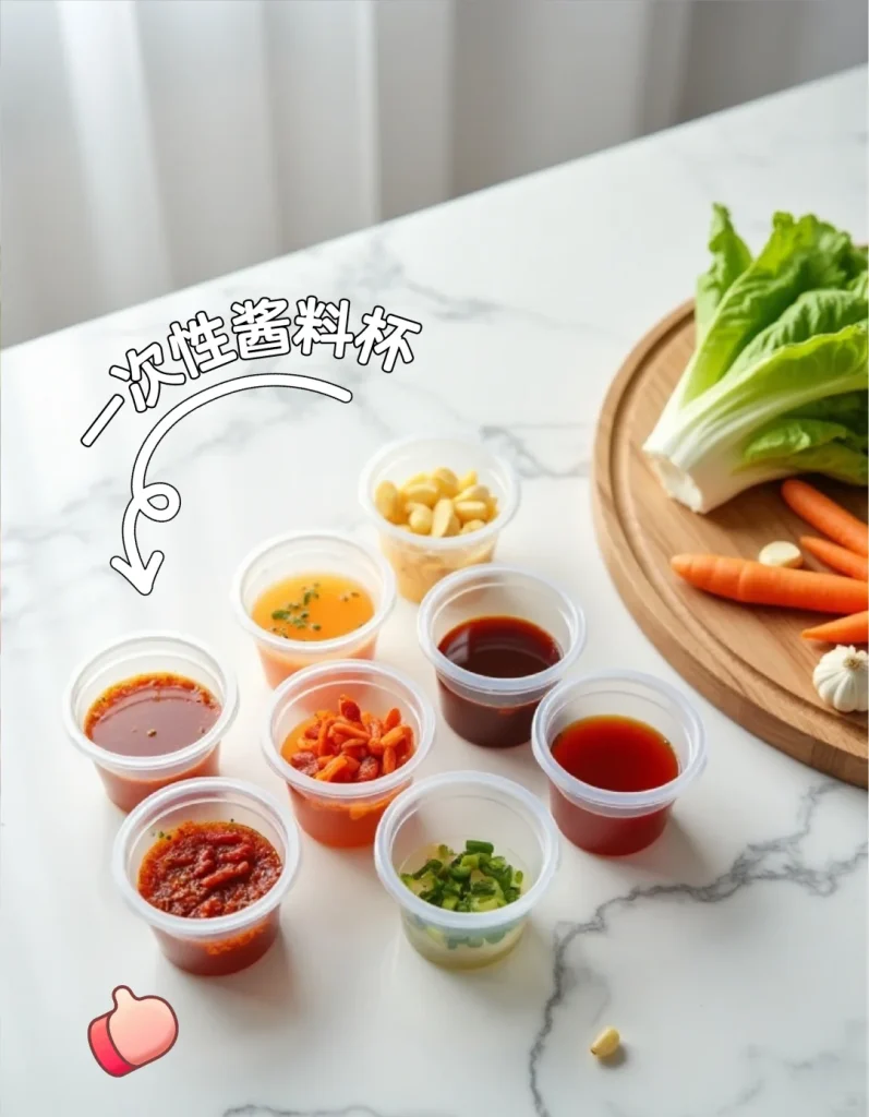 4oz Manluen Cups For Sauce