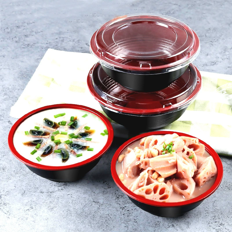 Wl 1000 Manluen Disposable Ramen Bowls With Lids