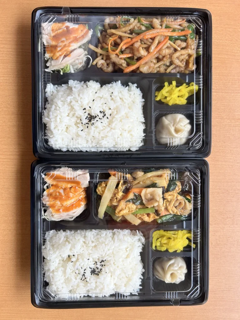 Wl 556 Manluen Disposable Bento Box With Lid