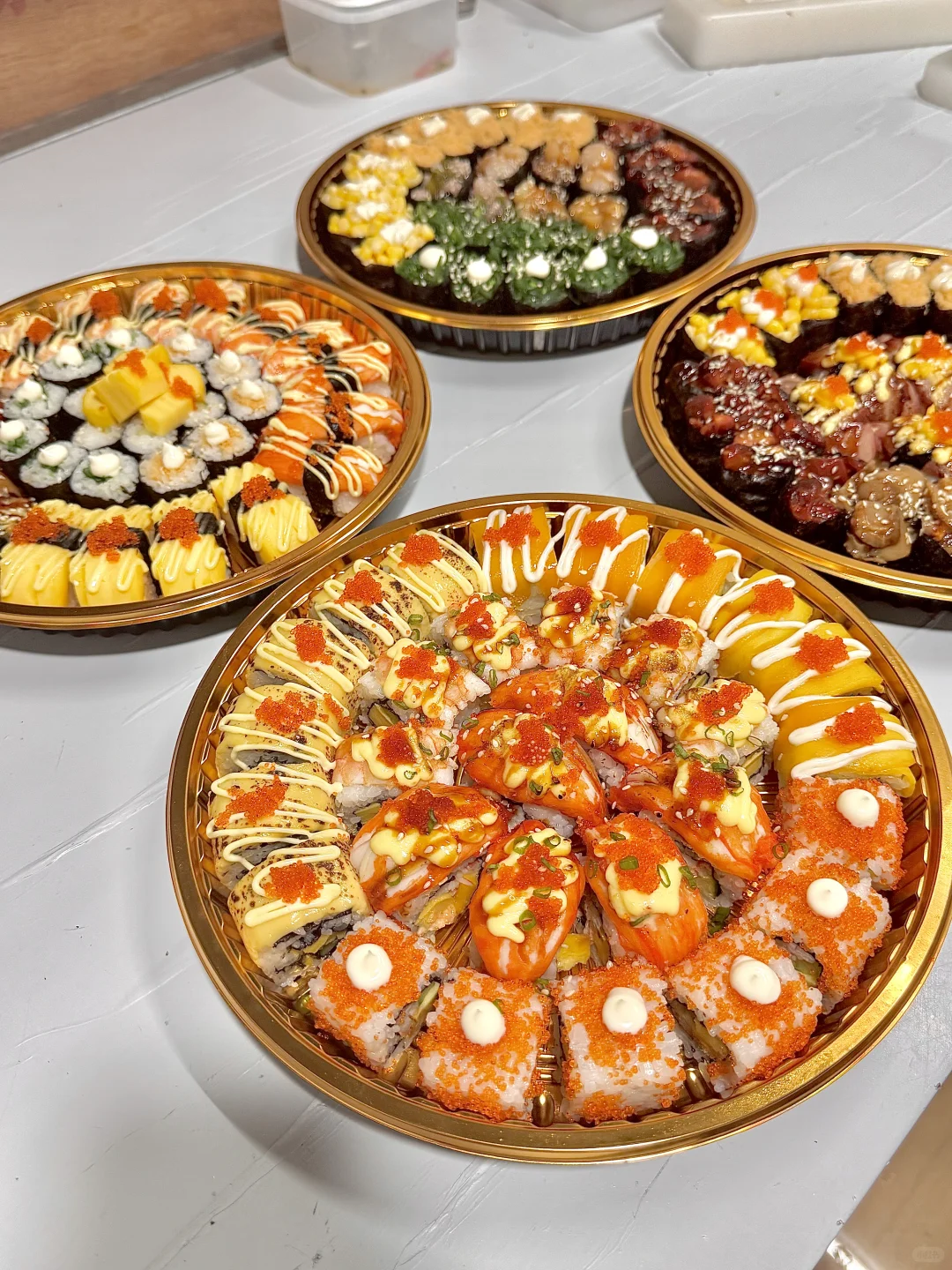 Wl 63 Manluen Sushi Party Trays