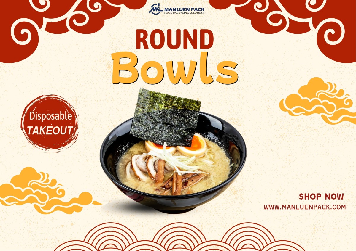 Wl 700 Manluen Plastic Soup Bowls