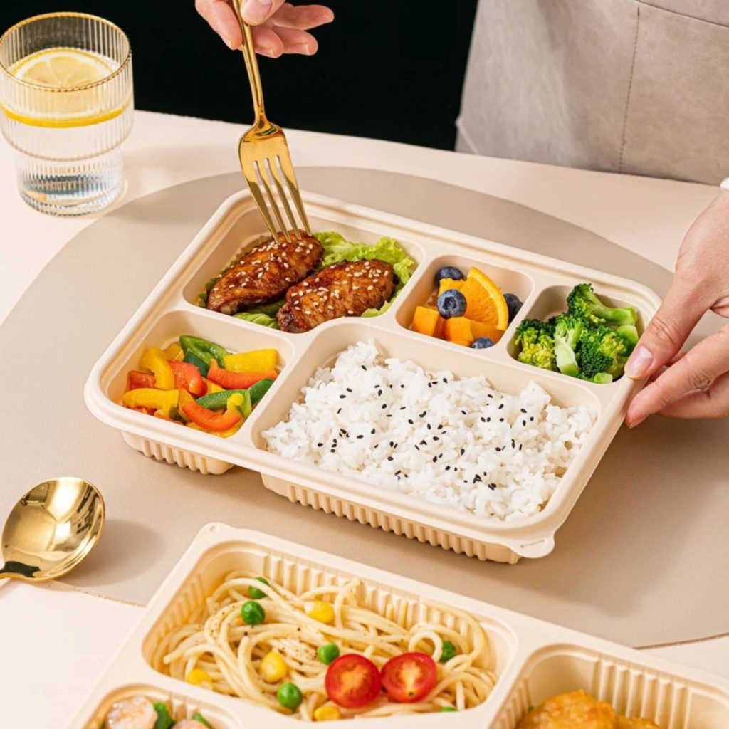 Wl 8305 Manluen Plastic Bento Box