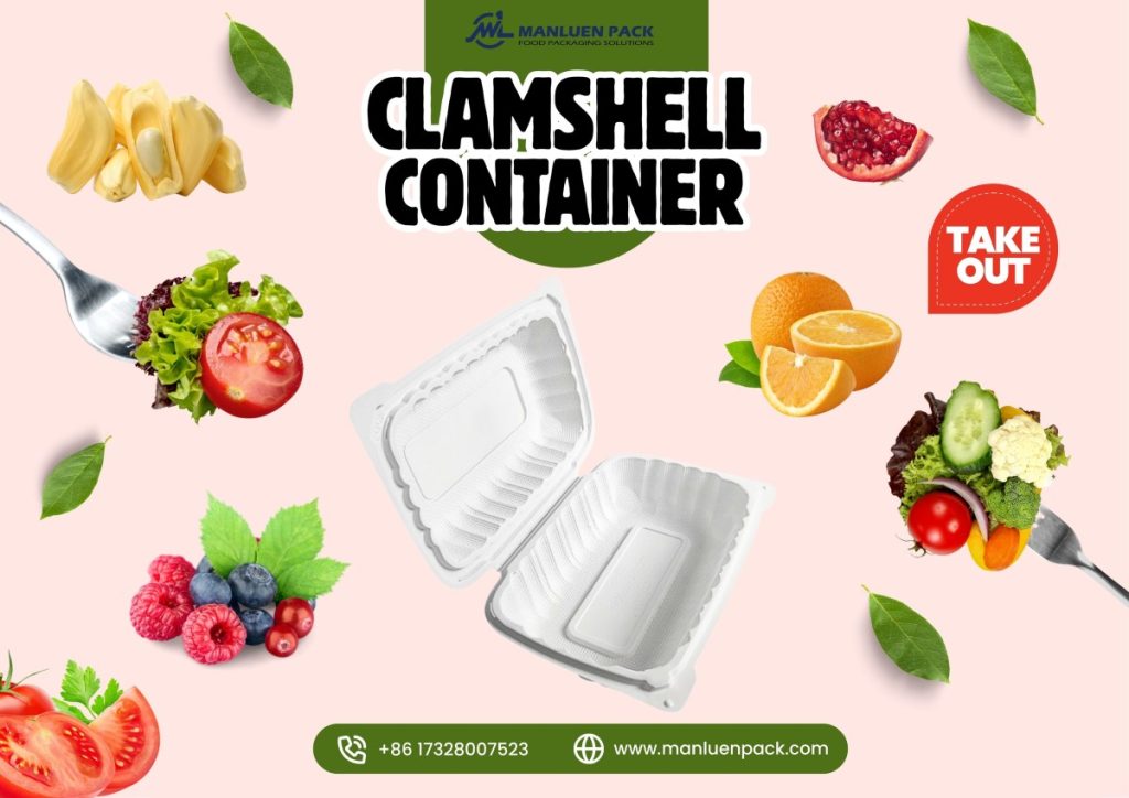 Wl P96 Manluen Clamshell Container