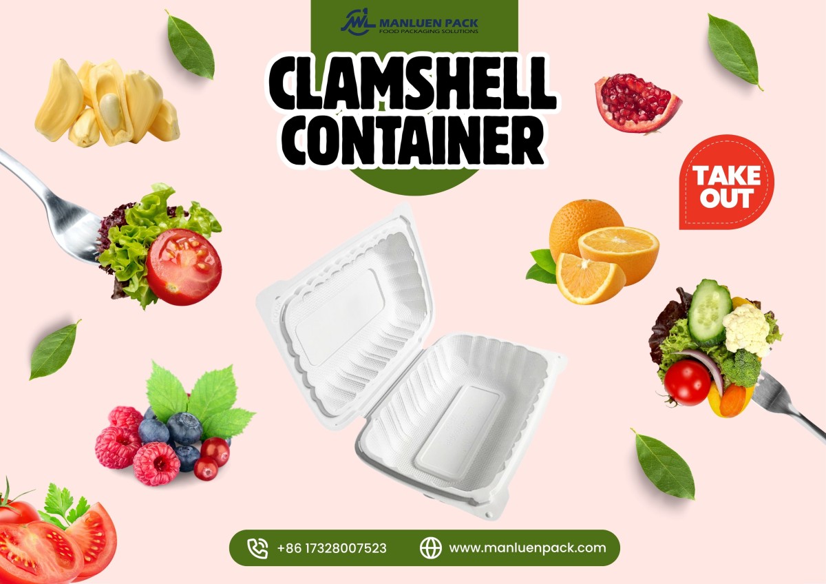 Wl P96 Manluen Clamshell Container