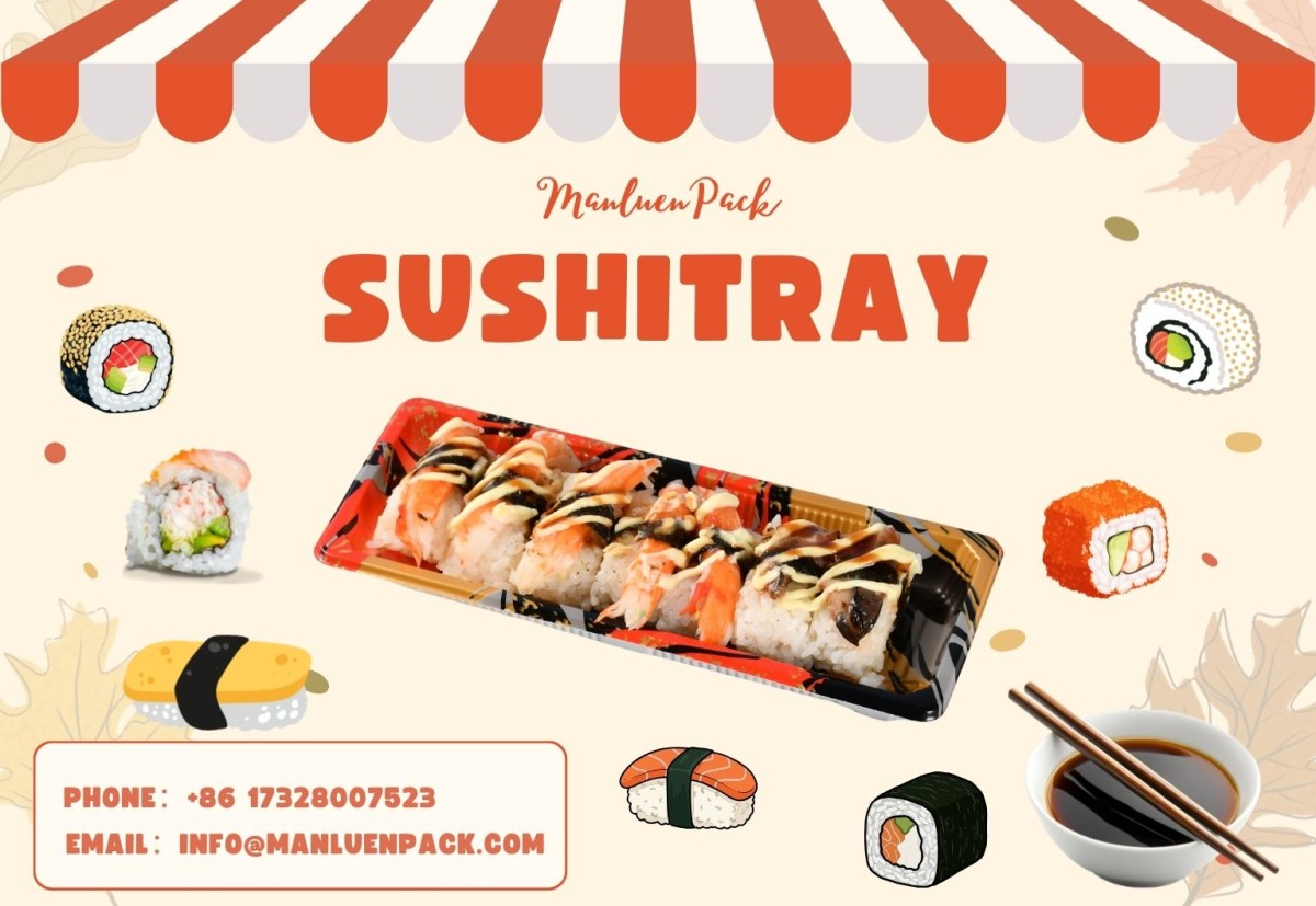 25.12.10 Manluen Sushi Serving Tray