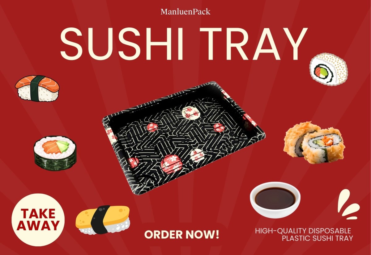 25.12.10 Manluen Sushi Tray For Party